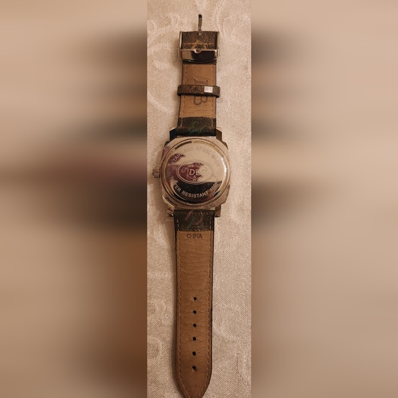 Dooney & Bourke Pink Crystal Monogram Watch - Picture 6 of 6